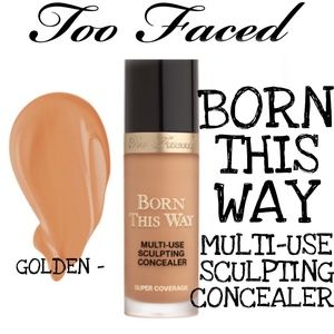 Too Face Born This Way Multi-Use Sculpting Concealer Contour Highlighter Golden